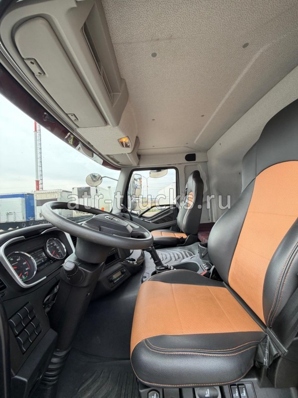 Бортовой грузовик FAW J6P с КМУ Soosan